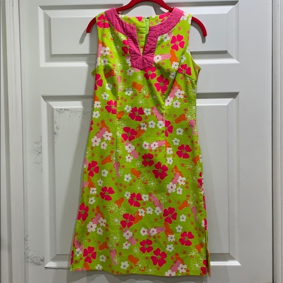 Lilly Pulitzer Dresses & Skirts - Vintage Lilly Pulitzer Flip Flop Shift Dress 2